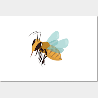 Bee Tongue Posters and Art